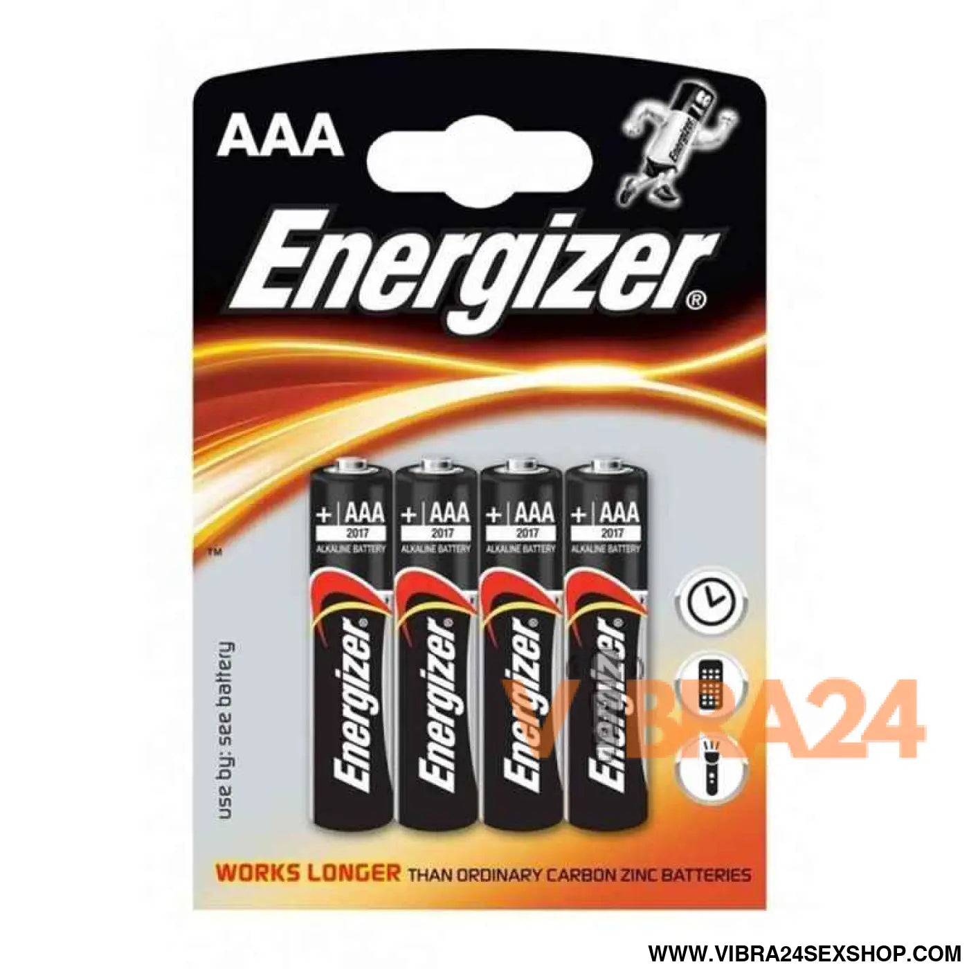 ENERGIZER - BATERIA ALCALINA AAA LR03 *4