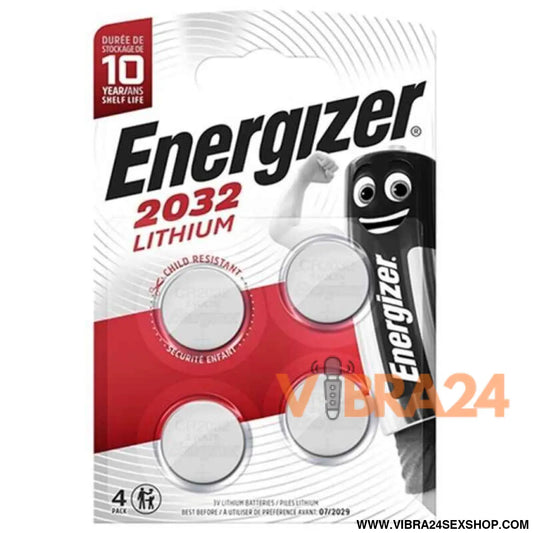 ENERGIZER - BATERIA BOTO DE LÍTIO CR2032 3V 4 UNIDADE