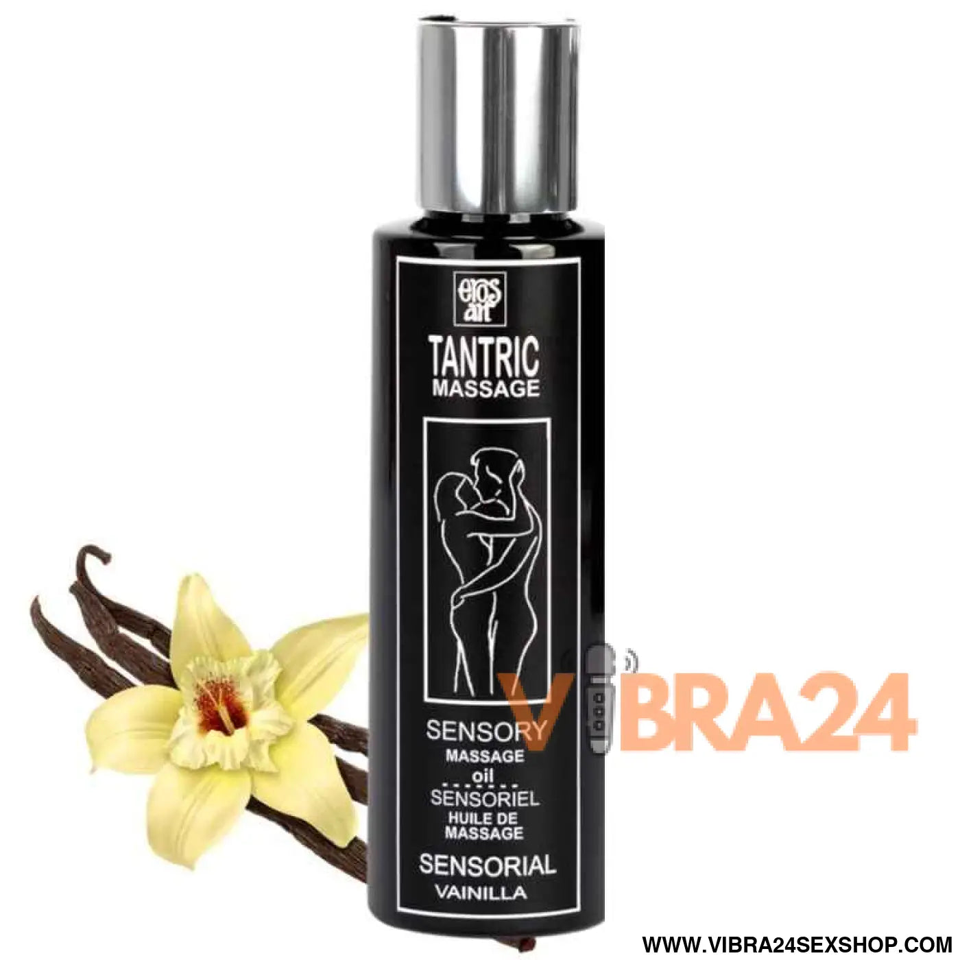 EROS-ART - ÓLEO DE MASSAGEM TÂNTRICA NATURAL E BAUNILHA AFRODISÍACA 100 ML