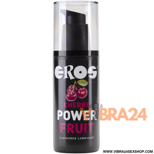 EROS CHERRY POWER FRUIT LUBRIFICANTE COM SABOR 125 ML
