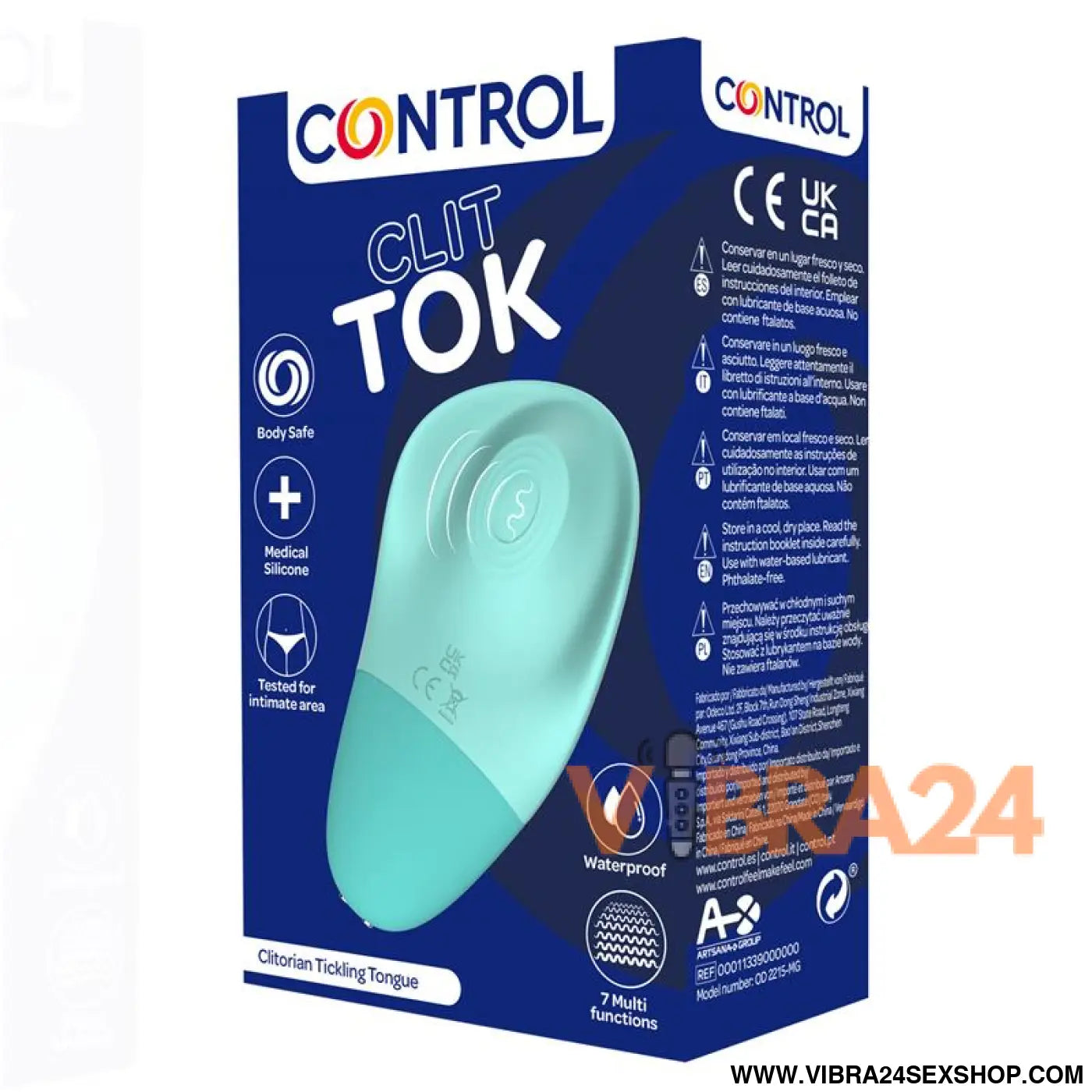 Estimulação Intensa com Estimulador de Clitóris Clik Tok