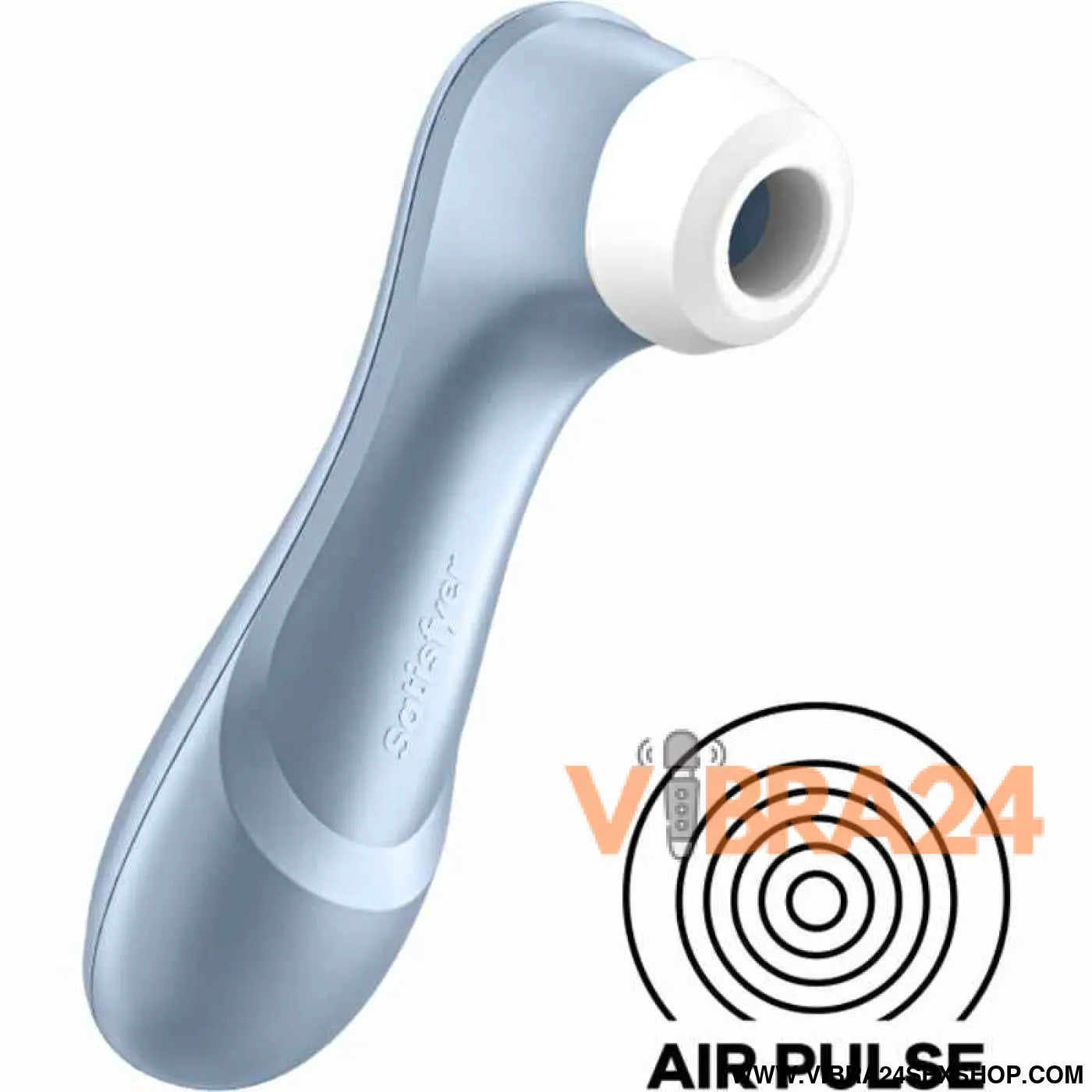 SATISFYER - ESTIMULADOR DE PULSO DE AR PRO 2 AZUL - VIBRA24 SEXSHOP
