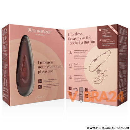 Estimulador de Clitoris Womanizer - Classic 2 Bordeaux