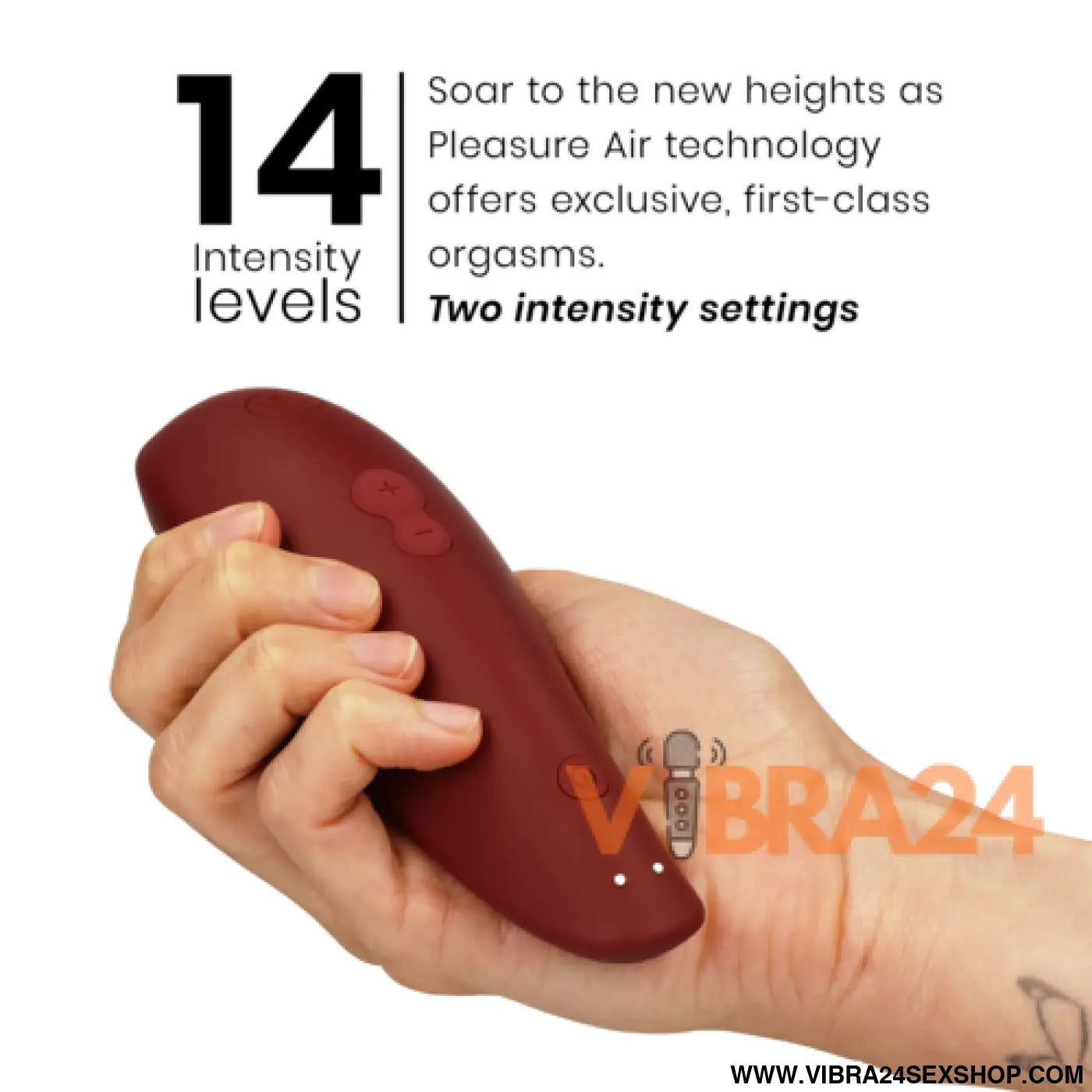 Estimulador de Clitoris Womanizer - Classic 2 Bordeaux