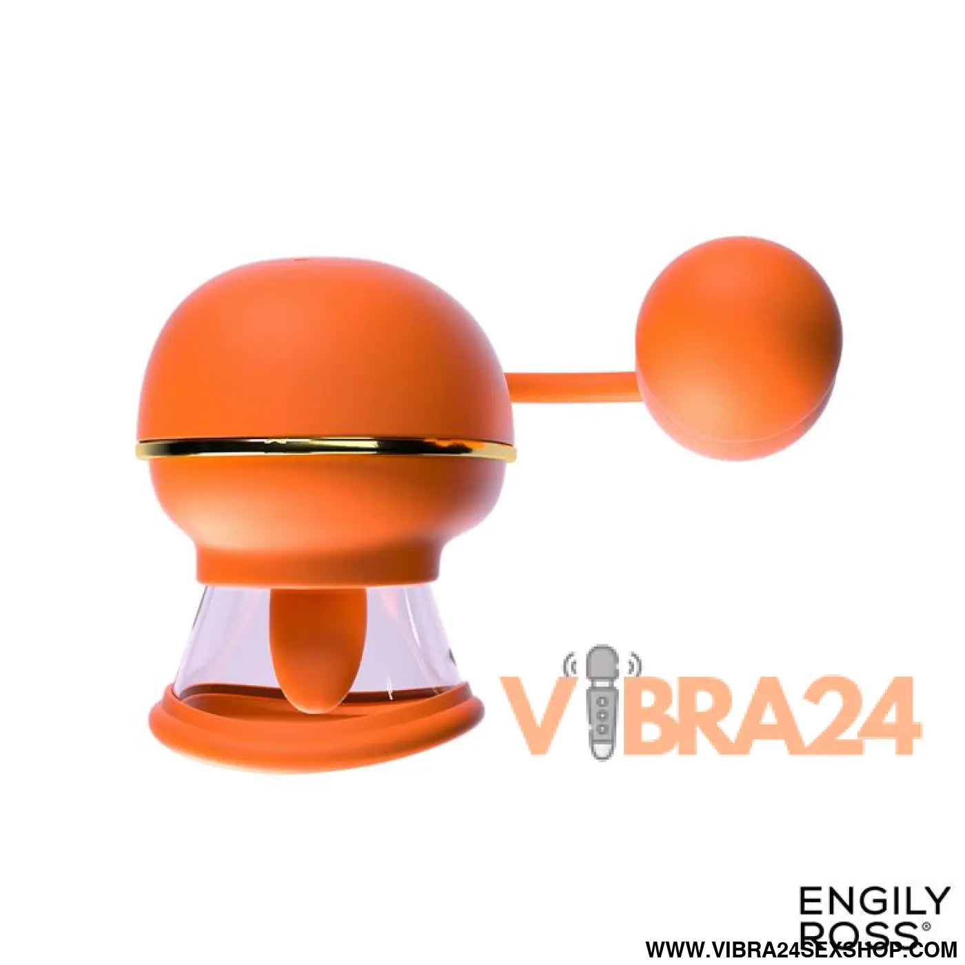 Estimulador de Língua Oscilante Lizer Pro com Bomba Vácuo e Ovo Impulsão