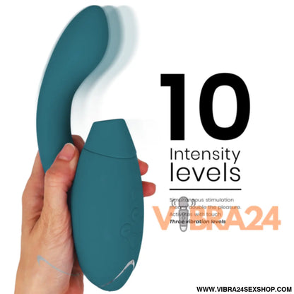 Estimulador Womanizer Duo 2 - Blue Petrol para Prazer Intensificado