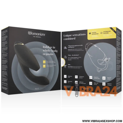 Estimulador Womanizer Duo 2 Preto - Prazer Inigualável para Mulheres