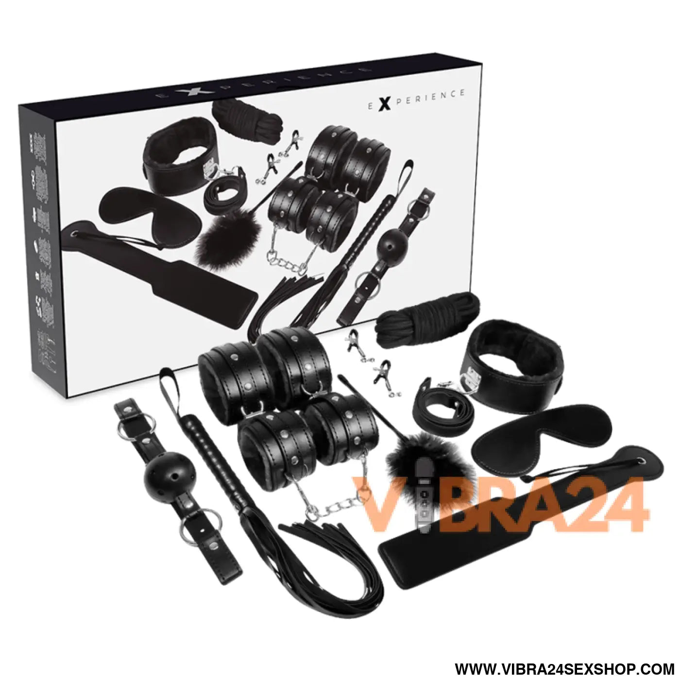 EXPERIENCE - KIT BDSM FETISH SÉRIE PRETA