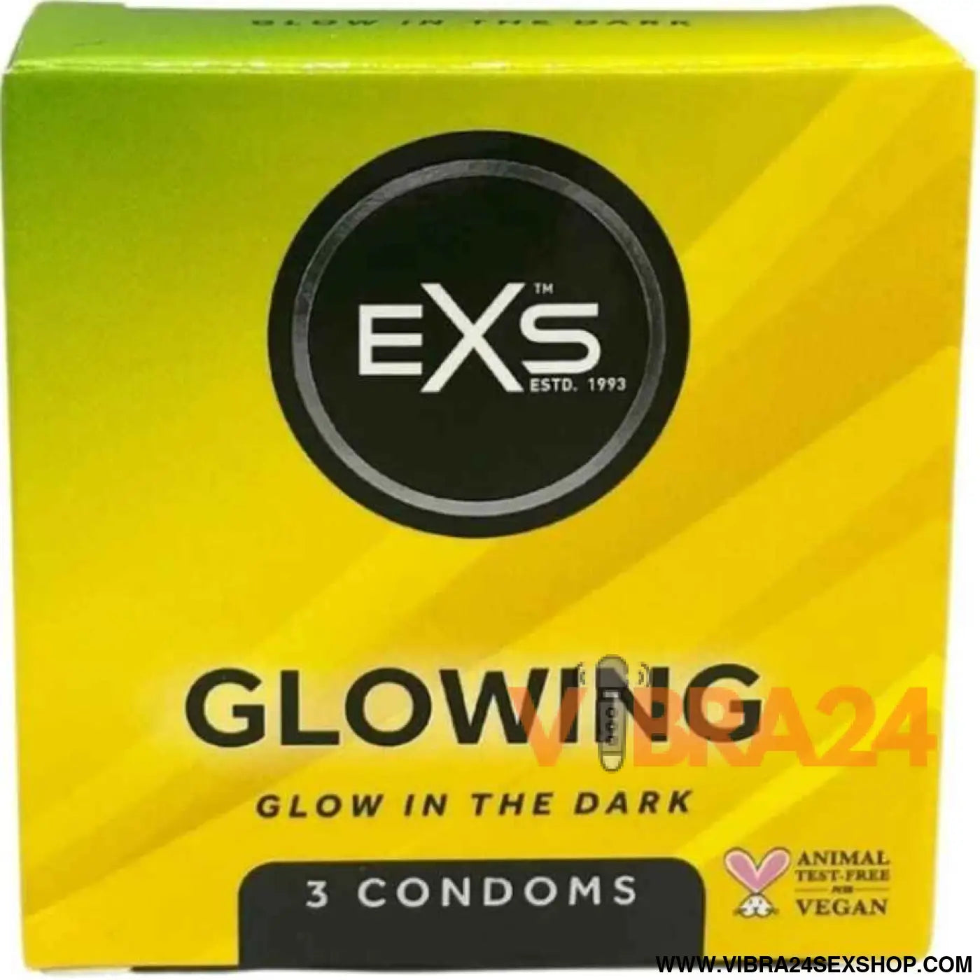 EXS CONDOMS - BRILHA NO ESCURO