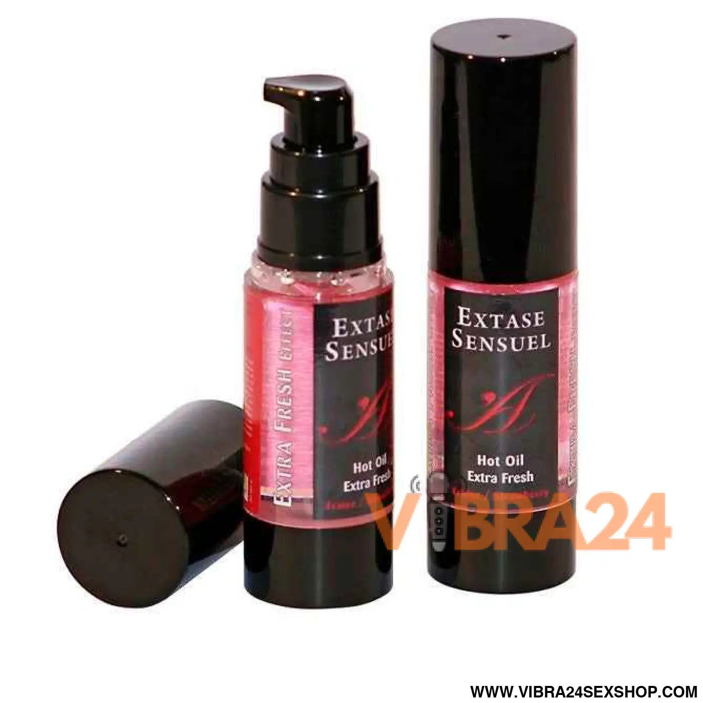 EXTASE SENSUAL - ÓLEO DE MASSAGEM COM EFEITO MORANGO EXTRA FRESCO 30 ML