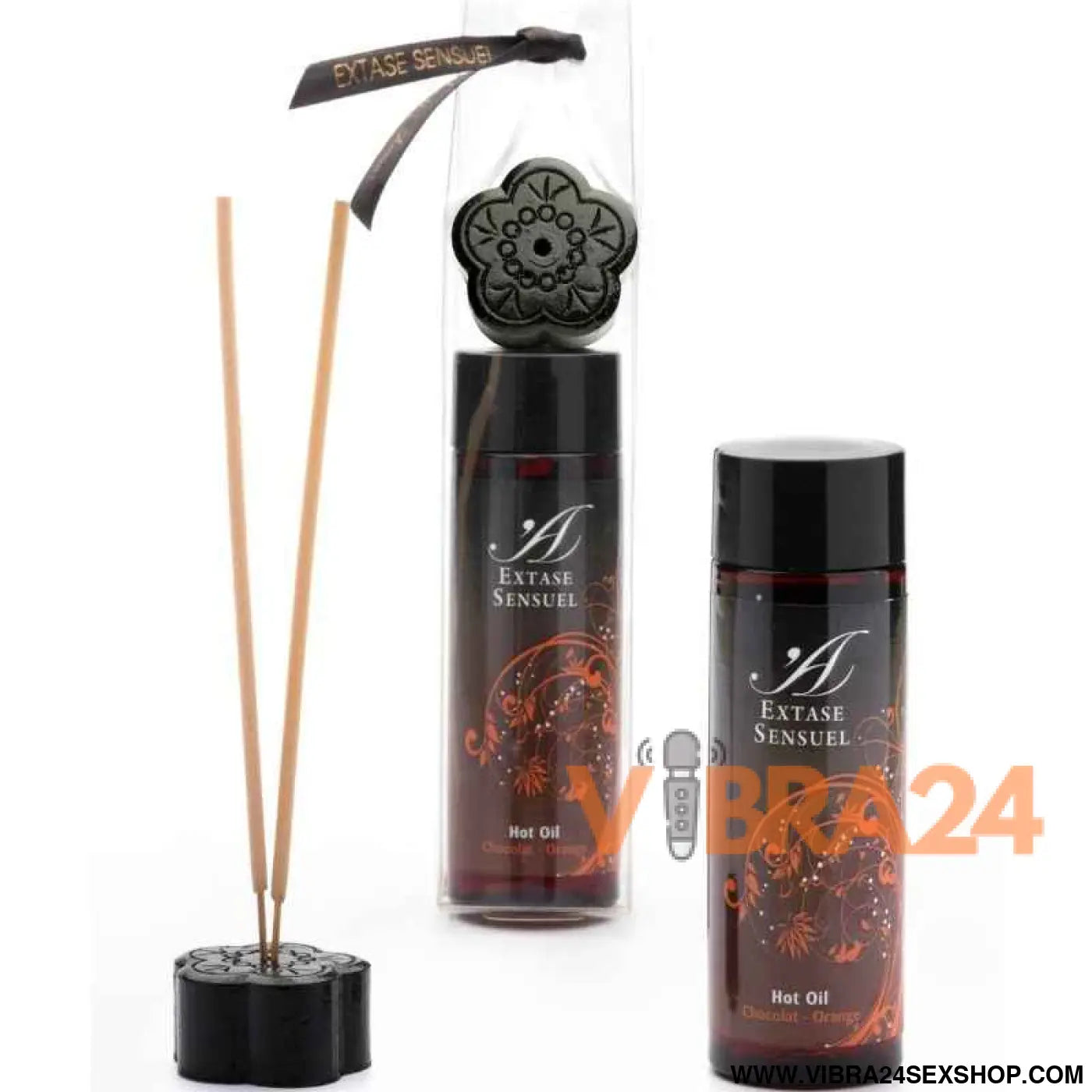 EXTASE SENSUAL - ÓLEO ESTIMULANTE DE CHOCOLATE E LARANJA 100 ML