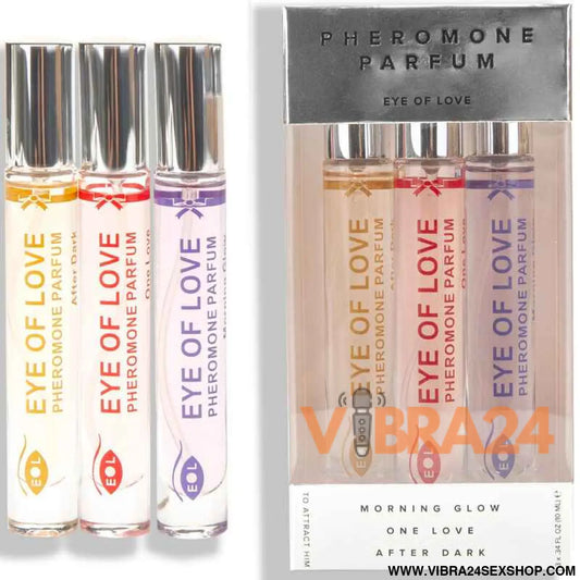 EYE OF LOVE - EOL PHR PARFUM 10 ML SET/3 - MORNING GLOW ONE AFTER DARK