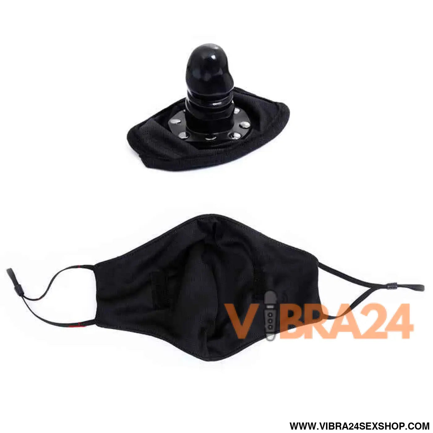 Face Mask with Detachable Dildo