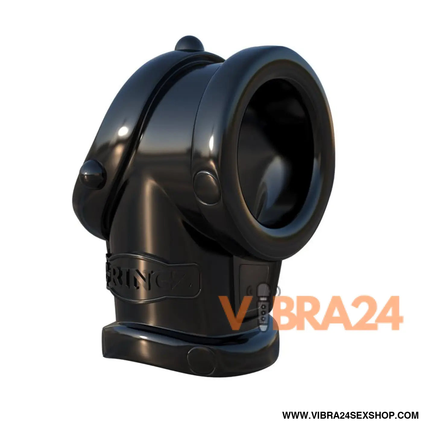 Fantasy C-Ringz Cock Pipe with Ball-Stretcher Black