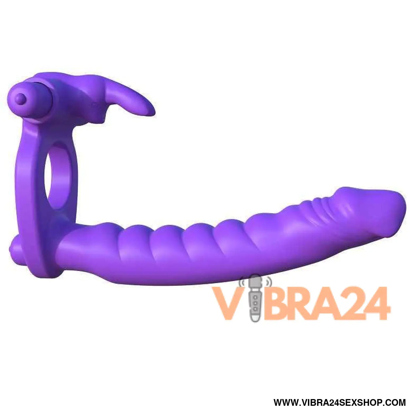 FANTASY C-RINGZ - SILICONE DOUBLE VIBRATOR COELHO