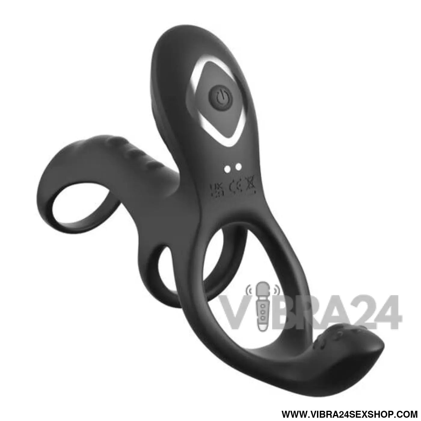 FANTASY C-RINGZ - ULTIMATE COUPLES CAGE MAX ANEL PENIANO VIBRATÓRIO 19,5 CM