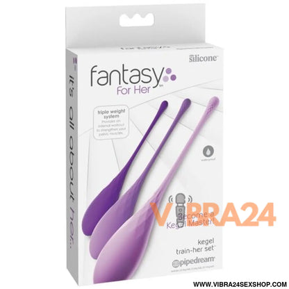 FANTASY FOR HER - Conjunto de Treinamento de Kegel Feminino para Saúde Íntima - VIBRA24 SEXSHOP