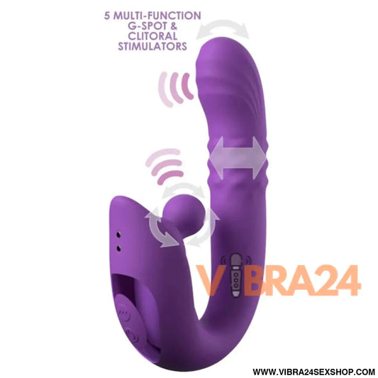 Fantasy For Her – Harmoni Pro: Vibrador Coelho com Estimulação Dupla para Ponto G e Clitóris