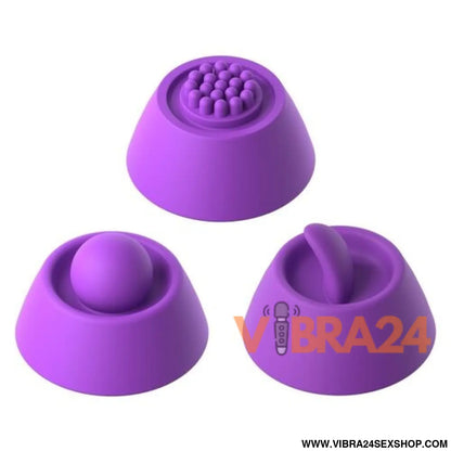 FANTASY FOR HER - VIBRADOR COELHO INTIMOTION PULSE PRO VIBE ROXO