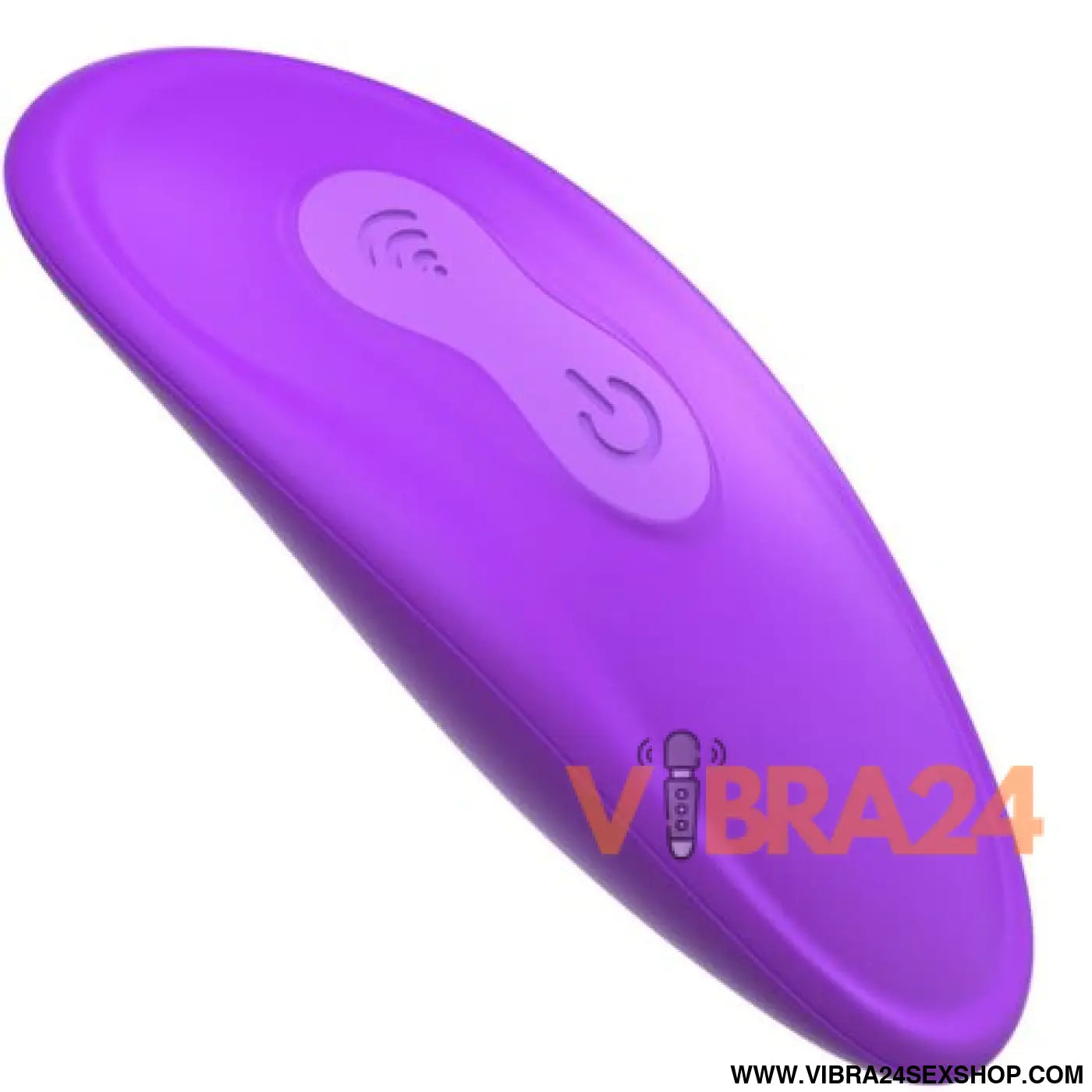 FANTASY FOR HER - VIBRADOR DE DUPLA PENETRAÇÃO CONTROLE REMOTO 9 NÍVEIS VIOLETA