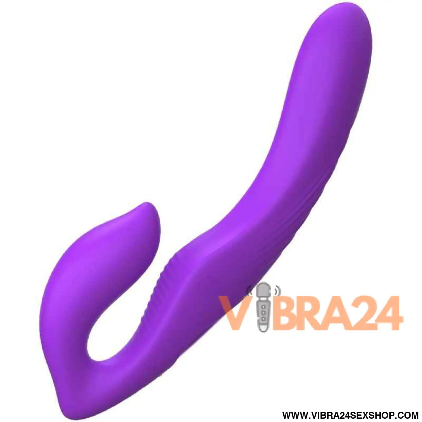 FANTASY FOR HER - VIBRADOR DE DUPLA PENETRAÇÃO CONTROLE REMOTO 9 NÍVEIS VIOLETA