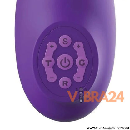 FANTASY FOR HER - VIBRADOR RABBIT PRO PLUS ULTIMATE PLEASURE ROXO 20,3 CM
