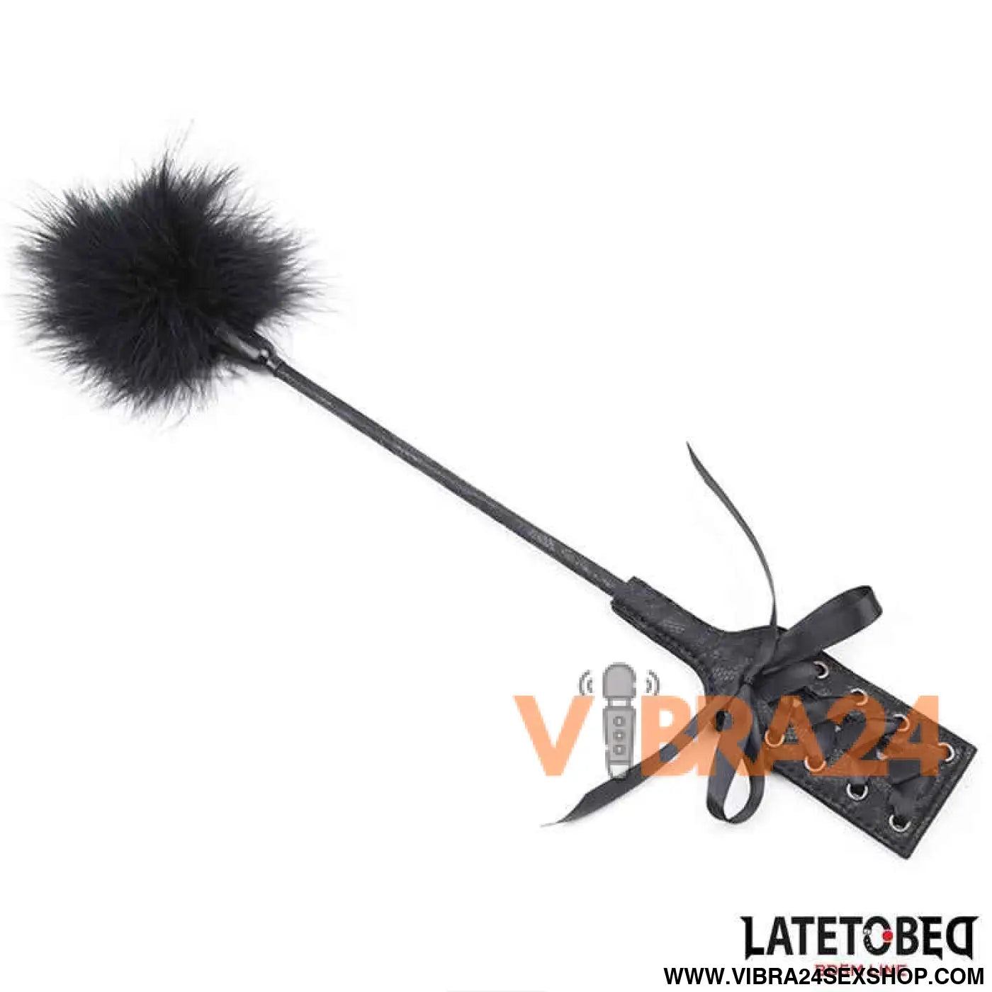 Feather Tickler and Lace Ribbon Paddle