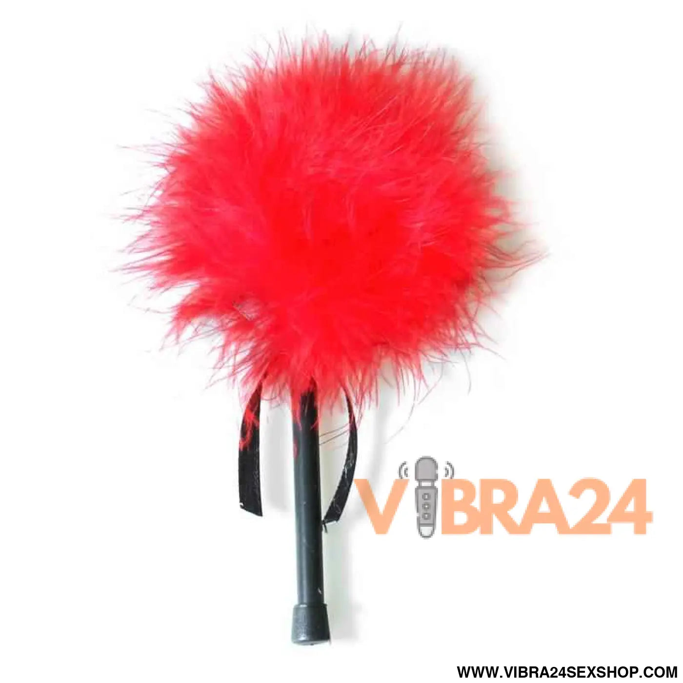 Feather Tickler with Marabou Red