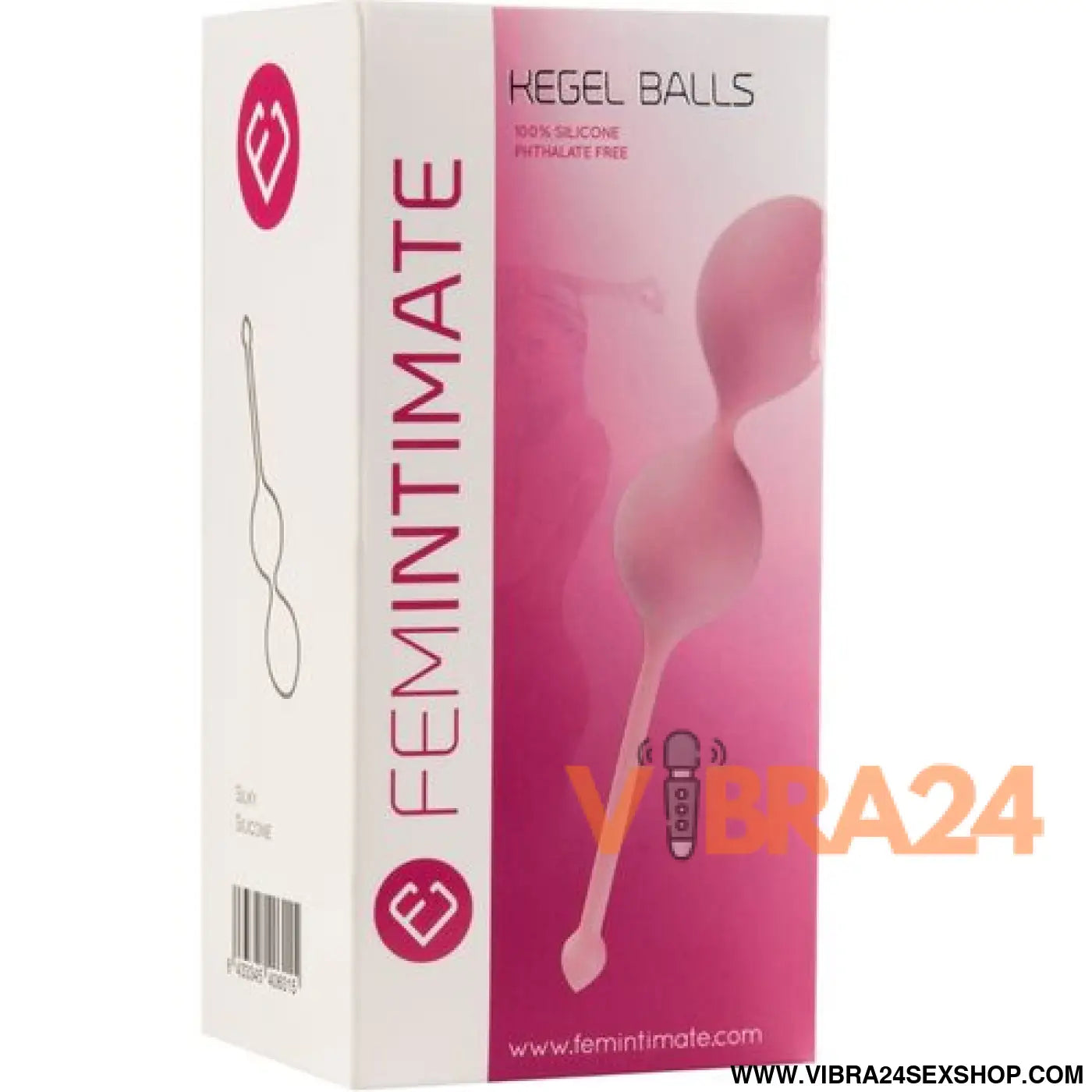 FEMINTIMATE - Bolas Kegel Silicone para Fortalecimento da Musculatura Pélvica - VIBRA24 SEXSHOP