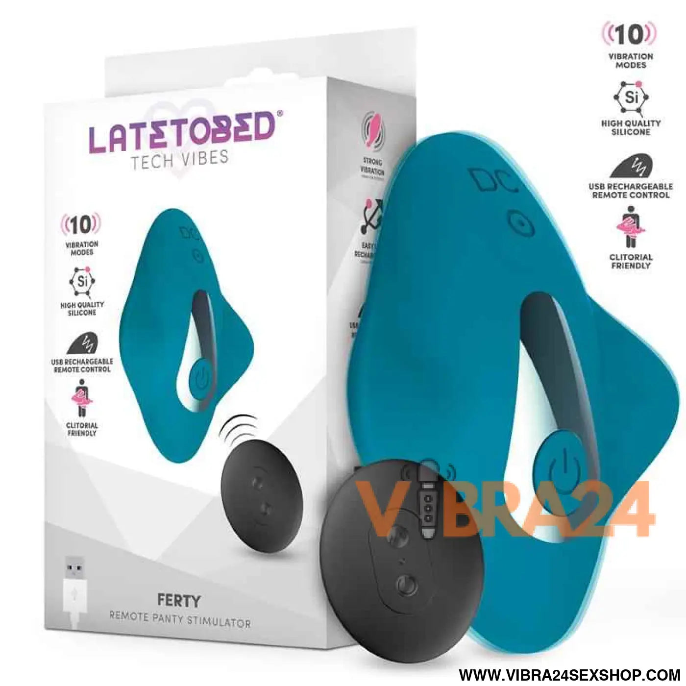 Ferty Panty Stimulator with Remote Control USB