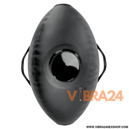 FETISH FANTASY SERIES - BODY DOCK BOLA DE AMOR INSUFLÁVEL COM DILDO PRETA 41,9 CM
