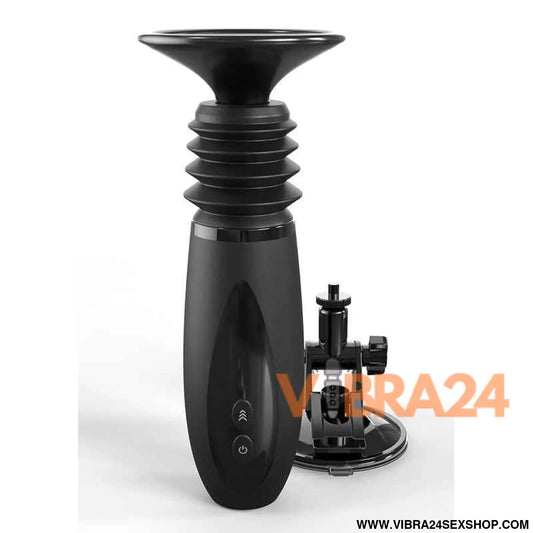 FETISH FANTASY SERIES - BODY DOCK THRUSTER DILDO CLAMP COM 7 MODOS DE EMPURRAR PRETO
