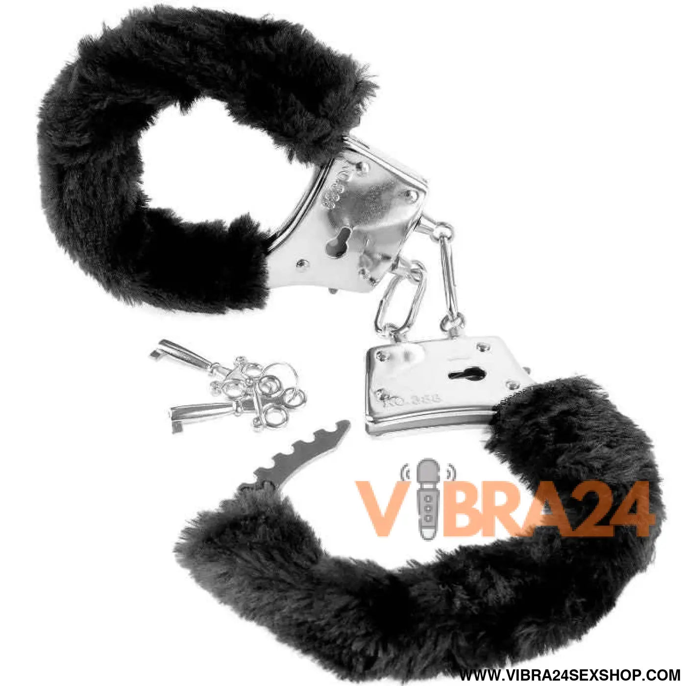 FETISH FANTASY SERIES - FURRY CUFFS PRETO