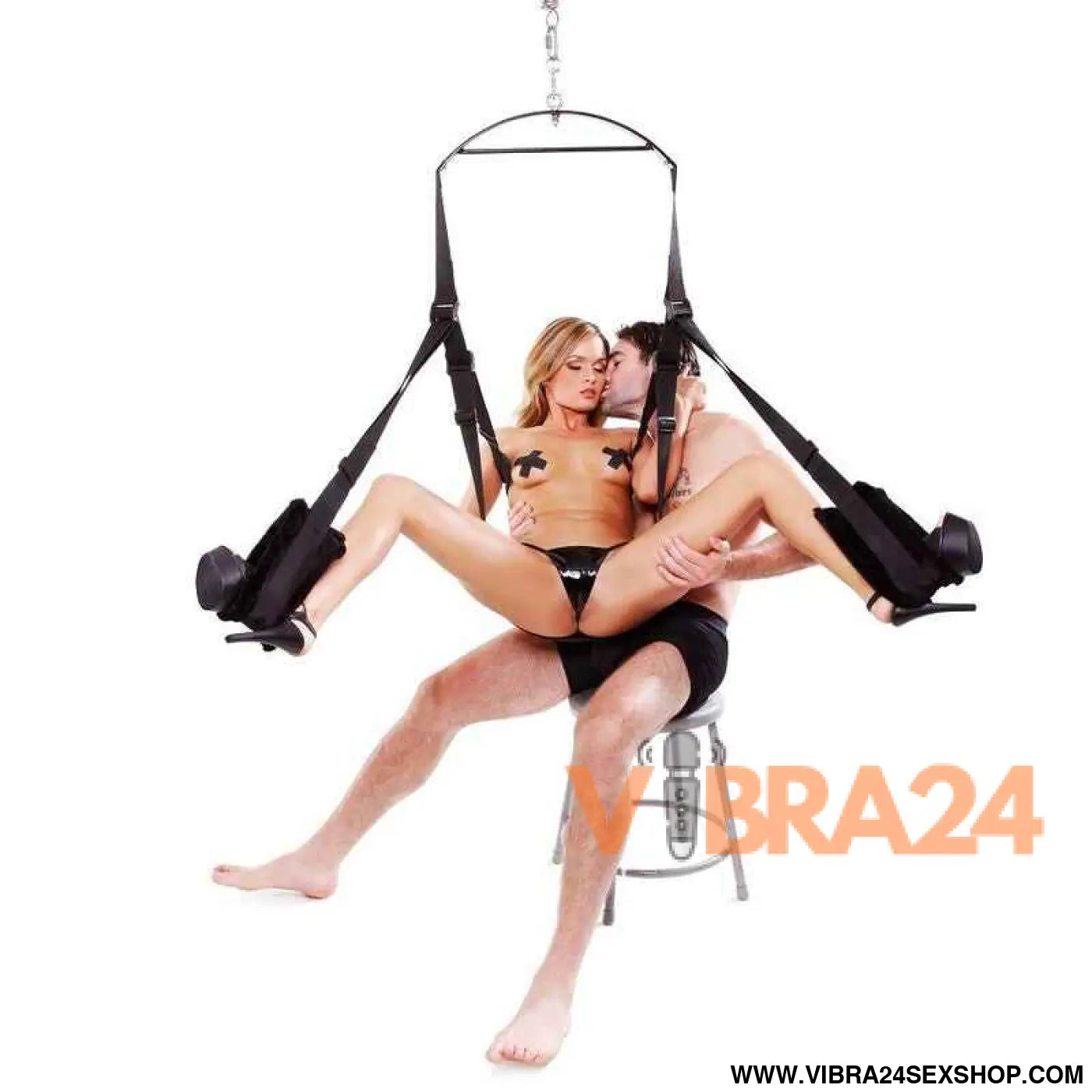 FETISH FANTASY SERIES - SPINING SWING PRETO