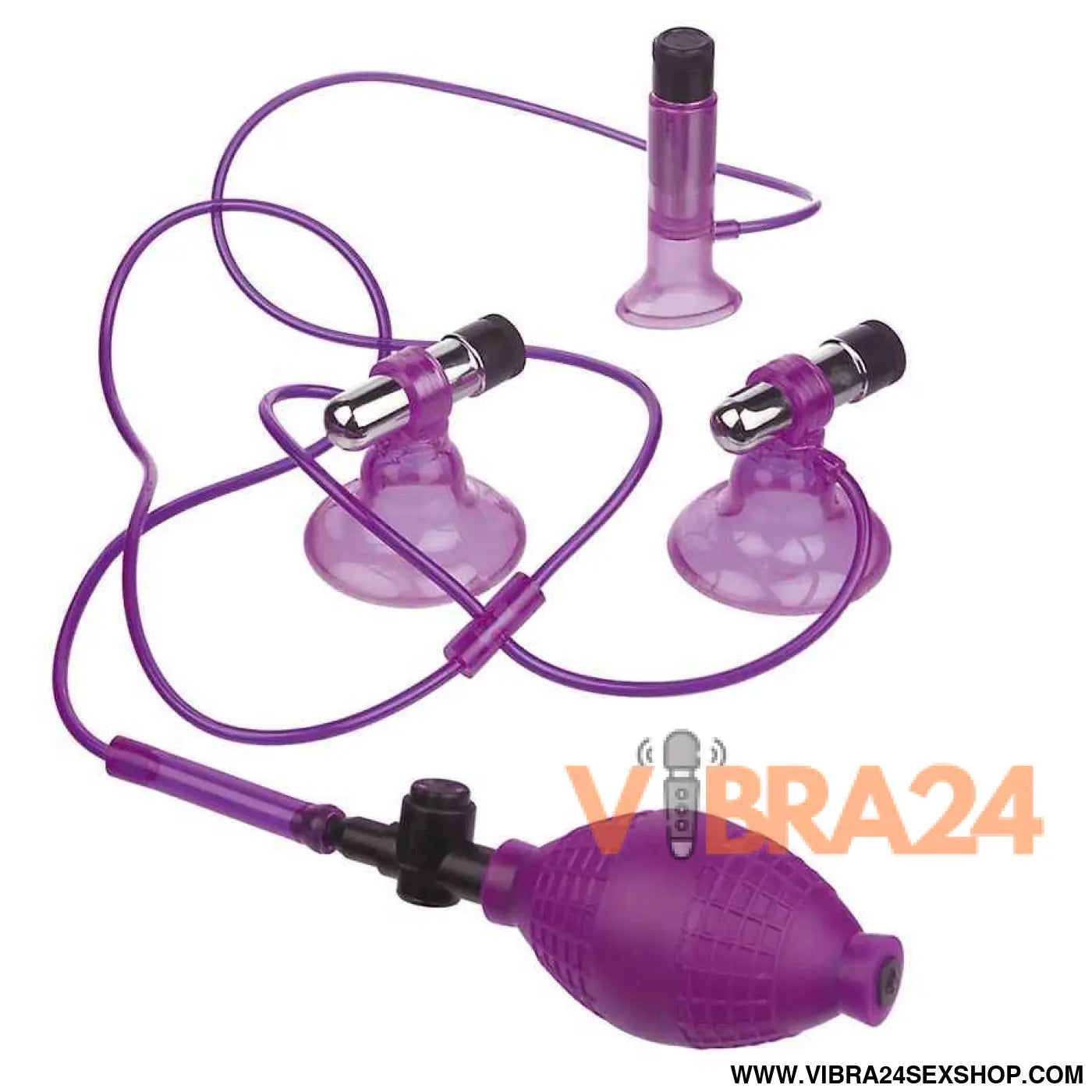 FETISH FANTASY SERIES - VIBRADOR DE TRIPLA SUCÇÃO
