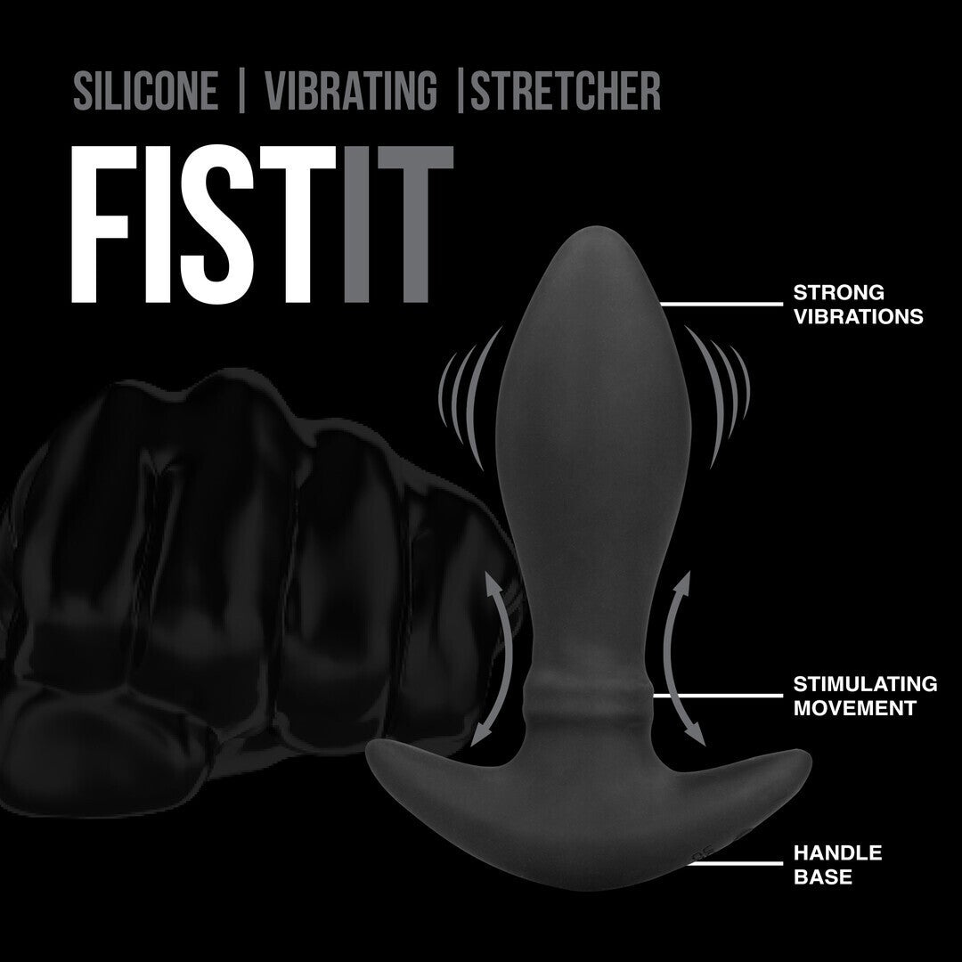 PLUG ANAL COM VIBRAÇÃO THE ASS SELF PENETRATING STRETCHER FIST IT