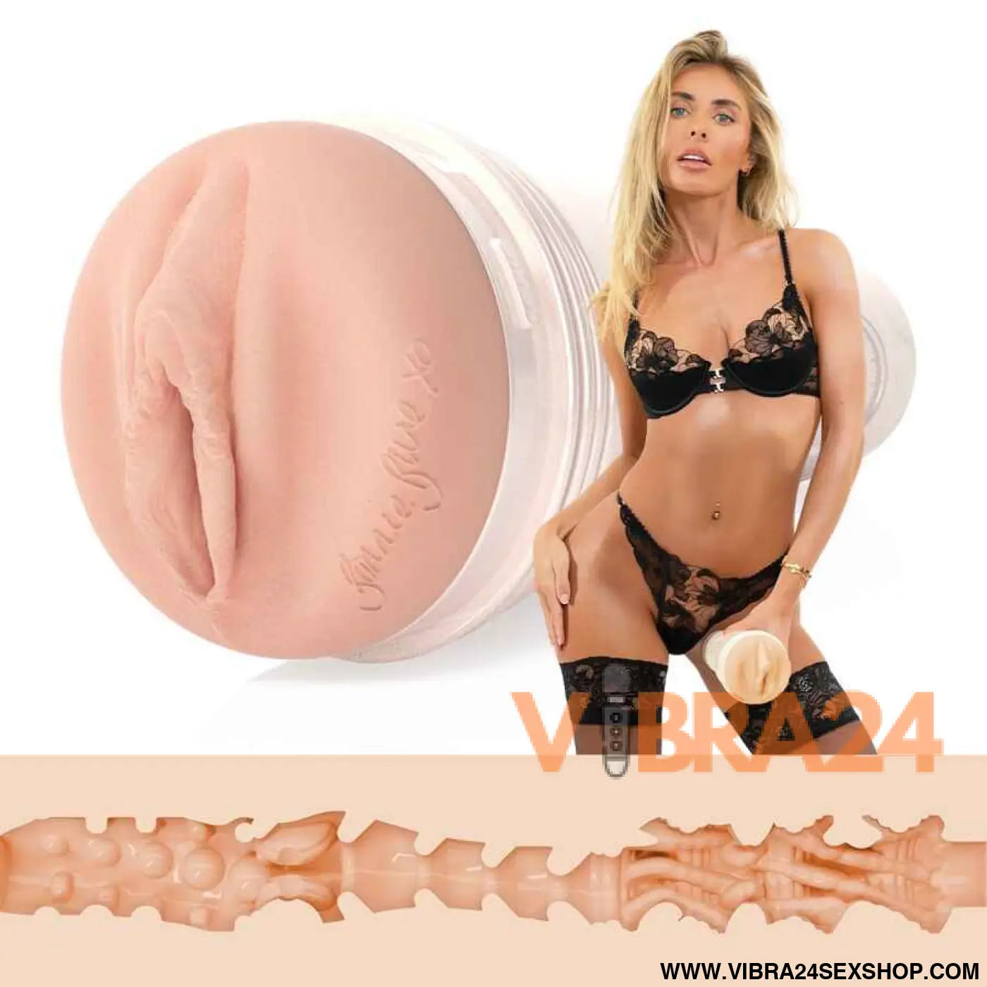 FLESHLIGHT GIRLS - BONNIE BLUE COM TEXTURA 1K VAGINA