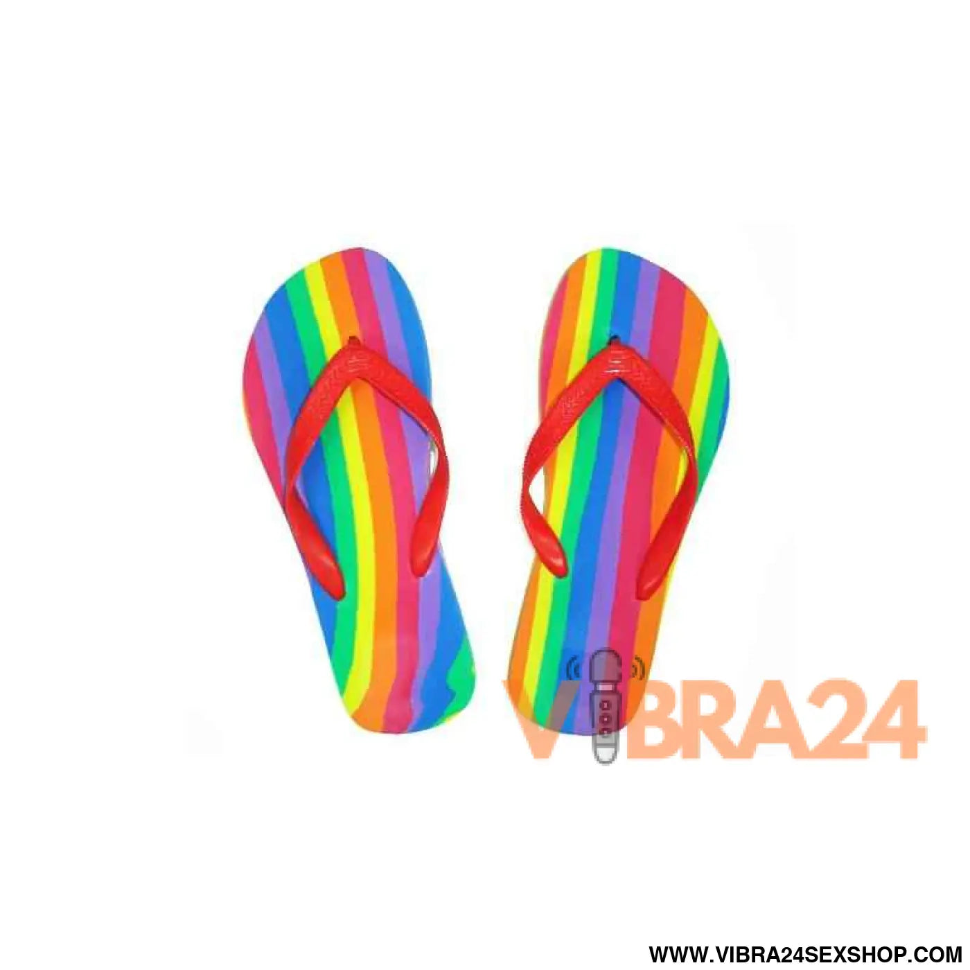 Flip-flops with LGBT + Flag Size 38-39