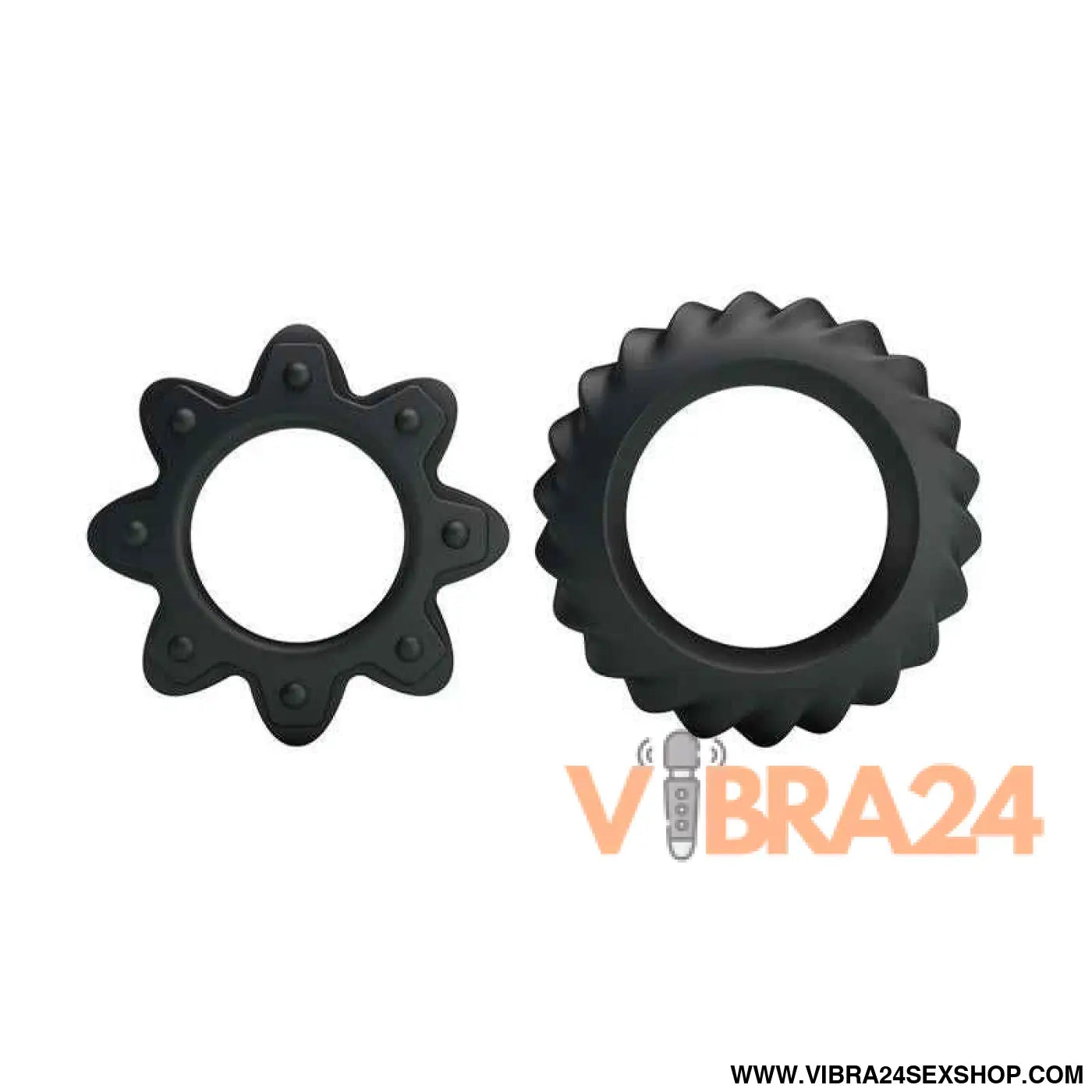 Flowering Set of 2 Cock Ring
