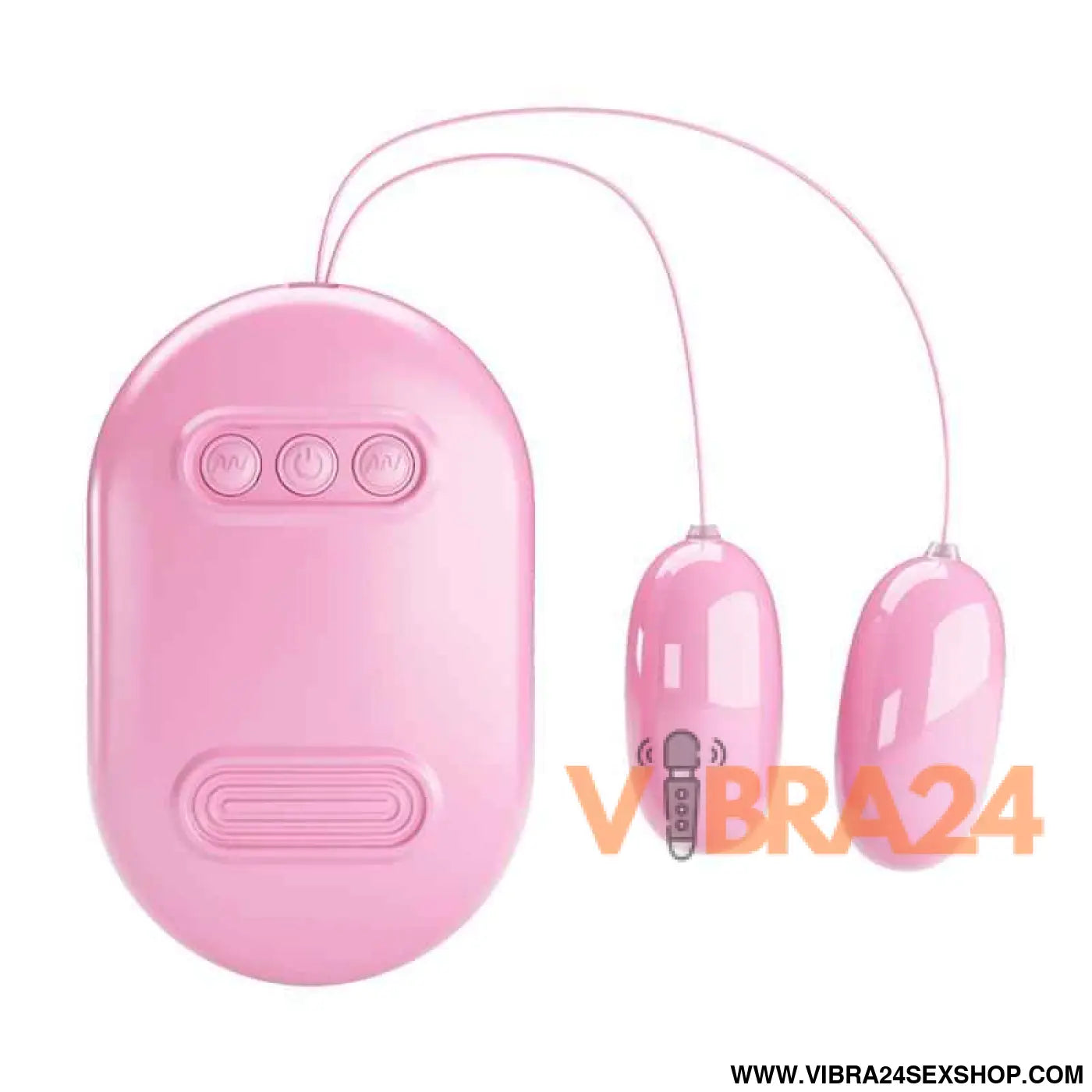 Fun Box Vibrating Bullets with Remote Pink USB