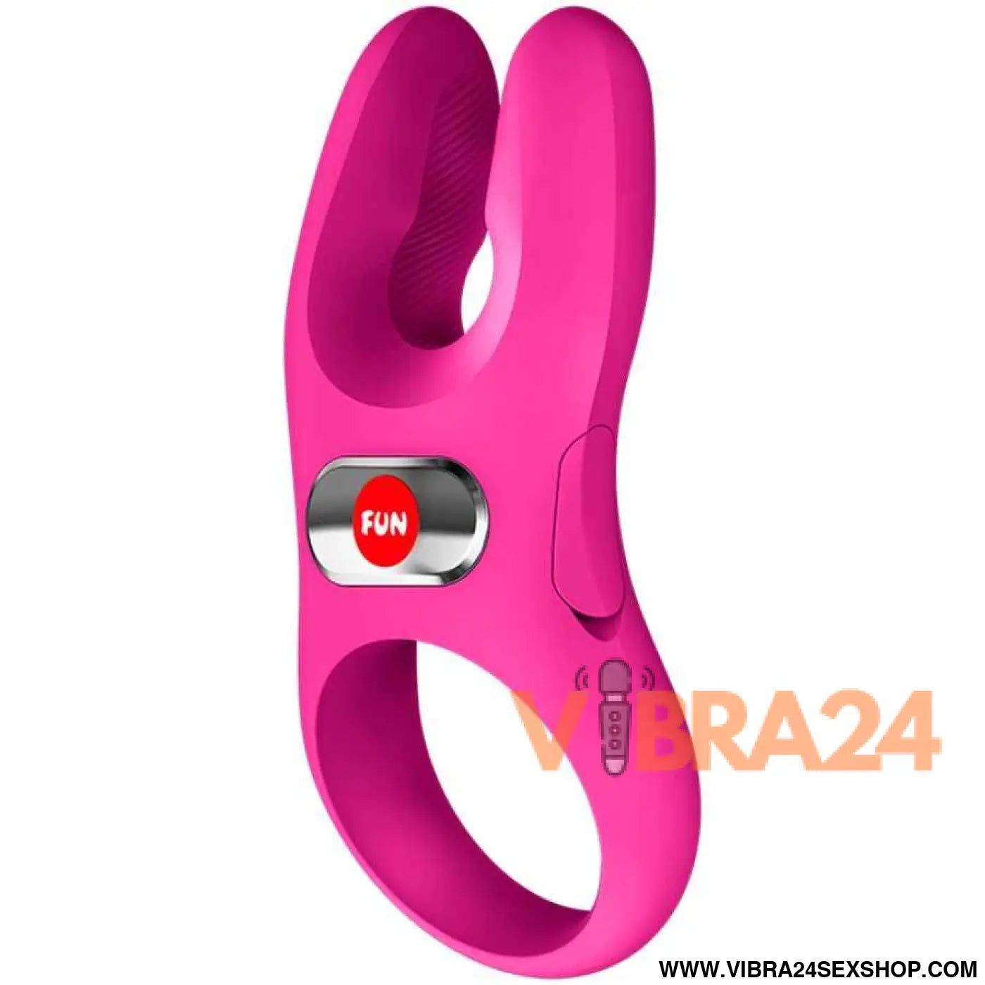 FUN FACTORY - ANEL PENIANO VIBRATÓRIO NOS PRO MAGENTA