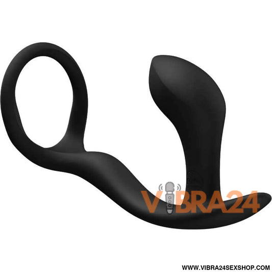 FUN FACTORY - PLUG ANAL COM ANEL DE BOTO PRETO