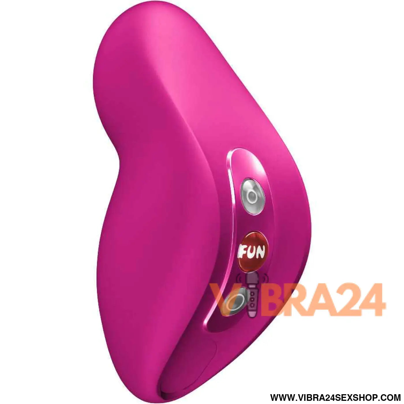 FUN FACTORY - VIBRADOR ALLURE DOUBLE AIR PULSE MAGENTA
