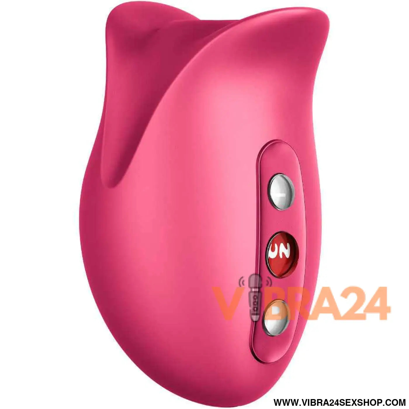 FUN FACTORY - VIBRADOR BELLE AIR PULSE FRAMBOESA