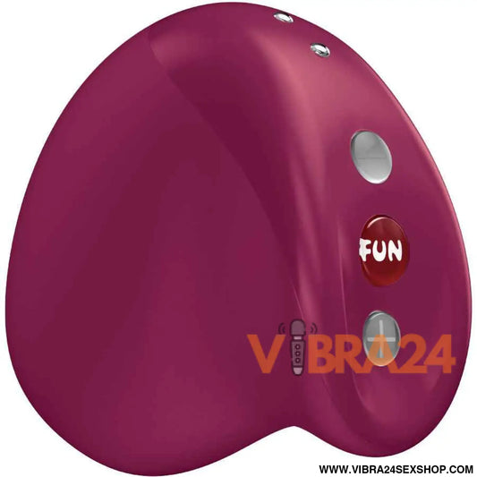 FUN FACTORY - VIBRADOR MEA AIR PULSE VERMELHO VINHO