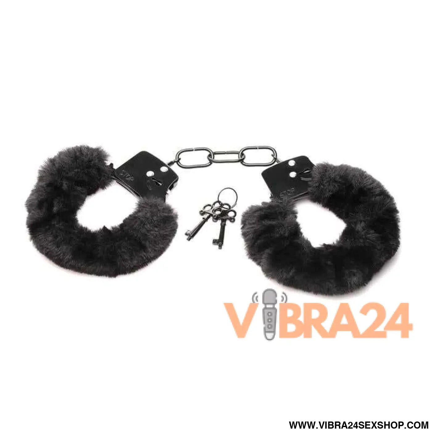 Furry Handcuffs Black