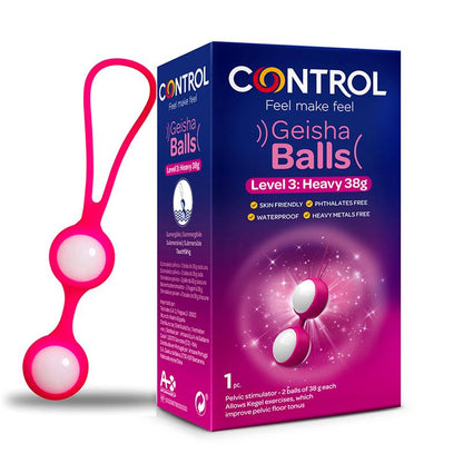 Bolas Geisha Nível III (2x38 g) - Fortaleça seu Assoalho Pélvico