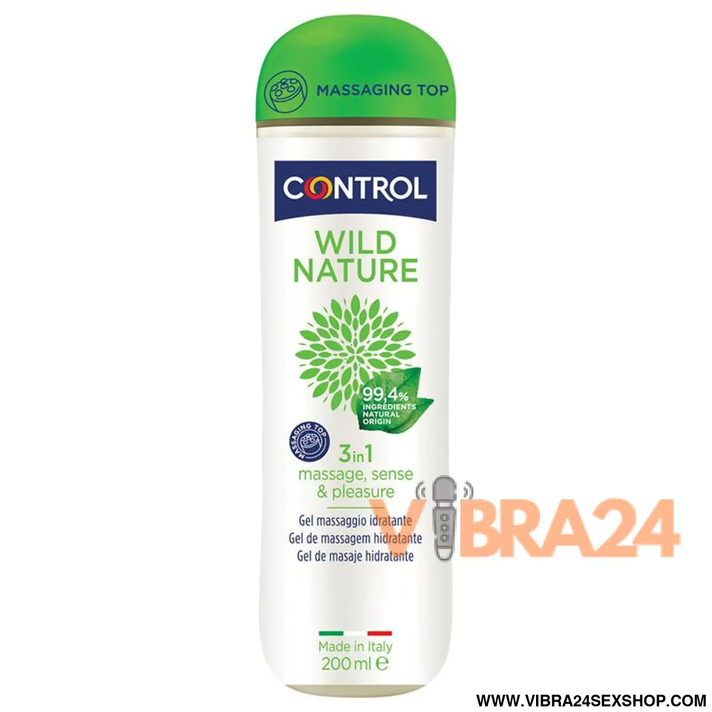 Gel de Massagem Natureza Selvagem 200 ml - Alívio e Relaxamento Natural