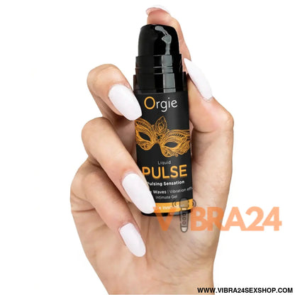 GEL ESTIMULANTE UNISEXO COM EFEITO PULSANTE LIQUID PULSE 15ML ORGIE