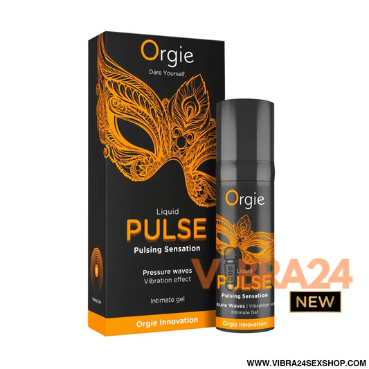 GEL ESTIMULANTE UNISEXO COM EFEITO PULSANTE LIQUID PULSE 15ML ORGIE
